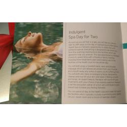 Indulgent spa day for two, Argos experience day was 149.99