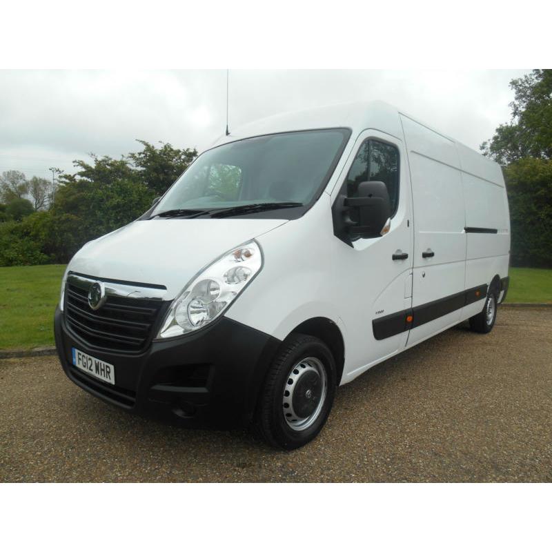 2012 VAUXHALL MOVANO 2.3CDTI 125BHP LWB L3H2 EURO5 1 OWNER IMMACULTE VAN