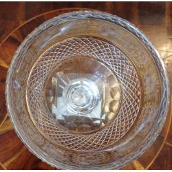Beautiful Irish cut glass bowl