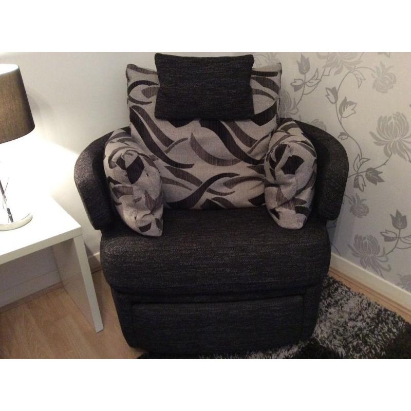 DFS Sofa, Chair and Recliner Chair in new condition, from a pet, smoke and child free house