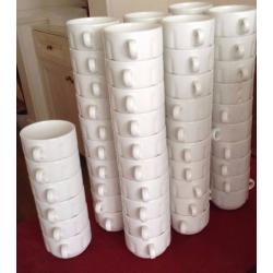 Dudson Commercial White Soup Bowls - 50p each 42 available