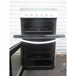 Parkinson Cowan Double Oven Gas Cooker White Full Working Order