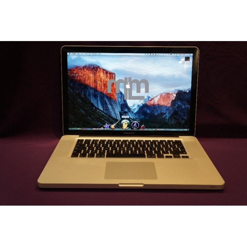 15.4" CORE i5 2.4Ghz Apple MACBOOK PRO 4Gb 250GB HDD ABLETON TRAKTOR SCRATCH PRO FL STUDIO 11