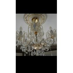 2x chandelier 2x matching wall lights