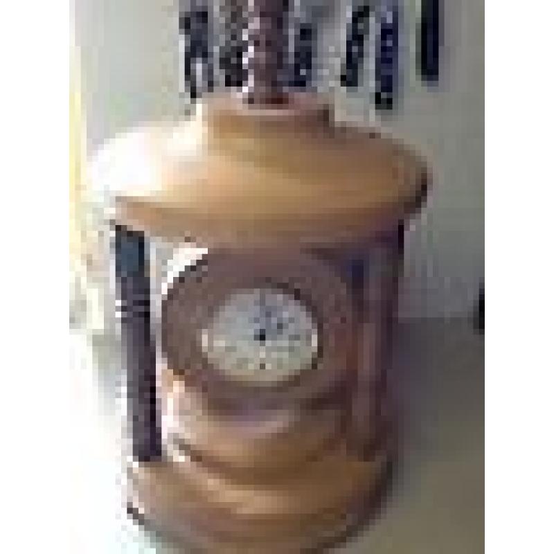 Amazing Wood Turned Pine Clock.