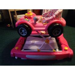 My Child Car Walker/rocker - pink