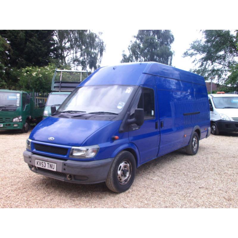 2004 54 Ford Transit 2.4TDi 125bhp LWB JUMBO - HIGH ROOF