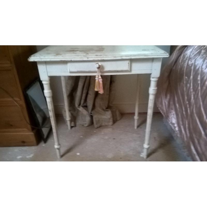 Shabby Chic Cream Table.
