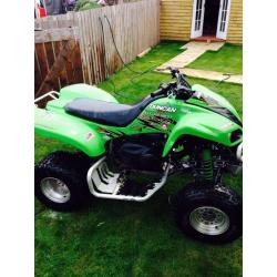 Kawasaki kfx 700 v-twin racing quad