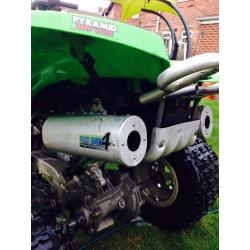 Kawasaki kfx 700 v-twin racing quad