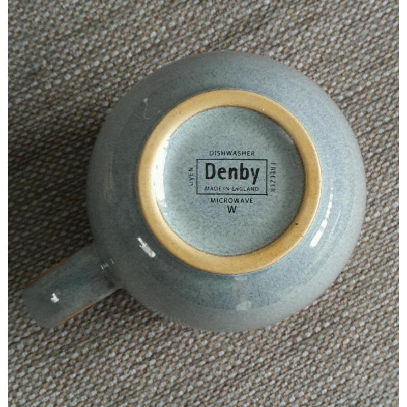Denby Jet Grey large mug NEVER USED