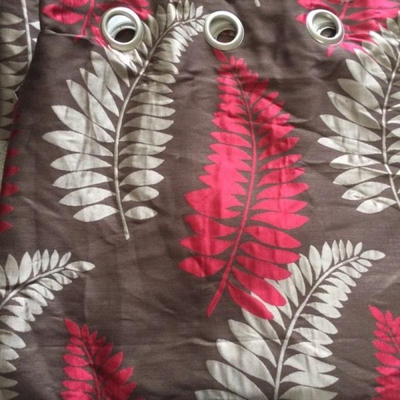 Thick lined curtains