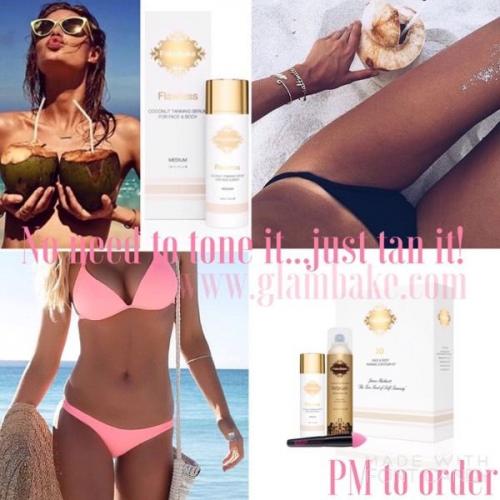 FakeBake 3D Contour Tanning Kit for face and body