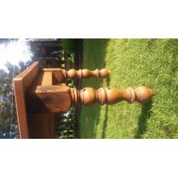 Very solid pine wood farmhouse table