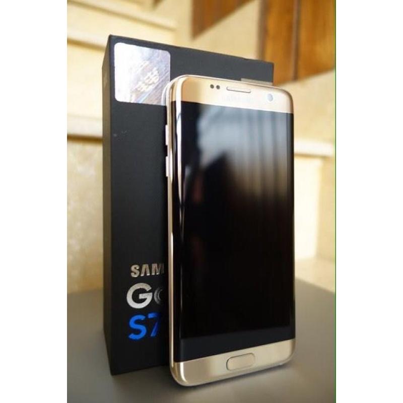 Samsung Galaxy S7 Edge Gold Platinum
