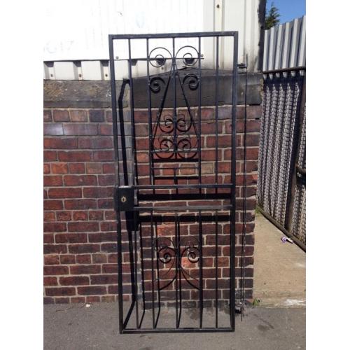 Steel gate security gate Streep door security grill wrought iron gate