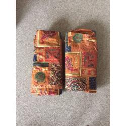 Mosaic/Elephant Print Thick Curtains 95"