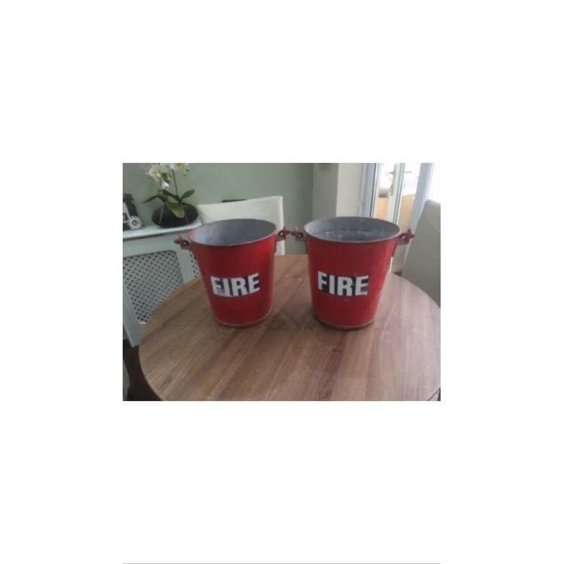 Fire buckets