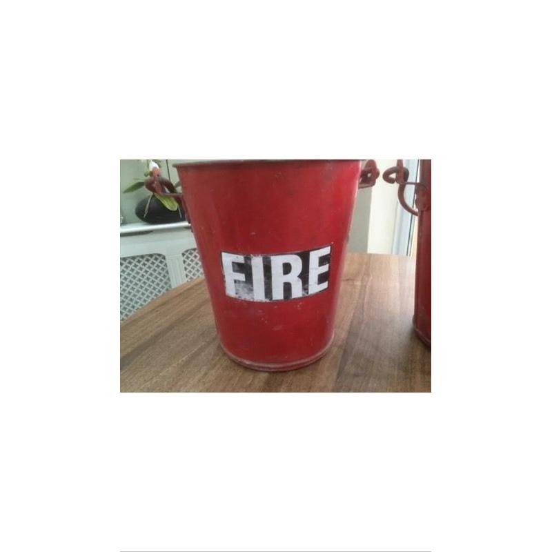 Fire buckets
