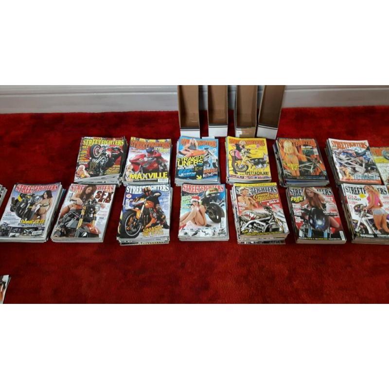 Streetfighter magazines