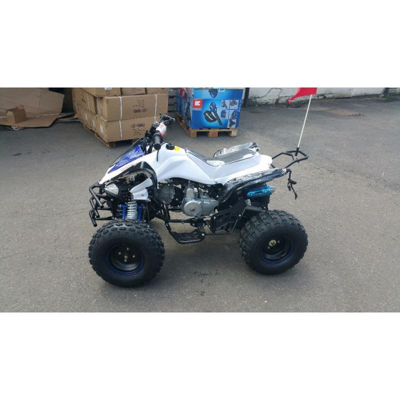BRAND NEW 125CC QUAD BIKE 8 INCH WHEELS LAST FEW REMAINING ONLY