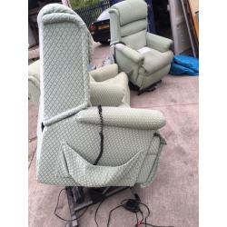 Sherborne electric riser recliner chair can deliver