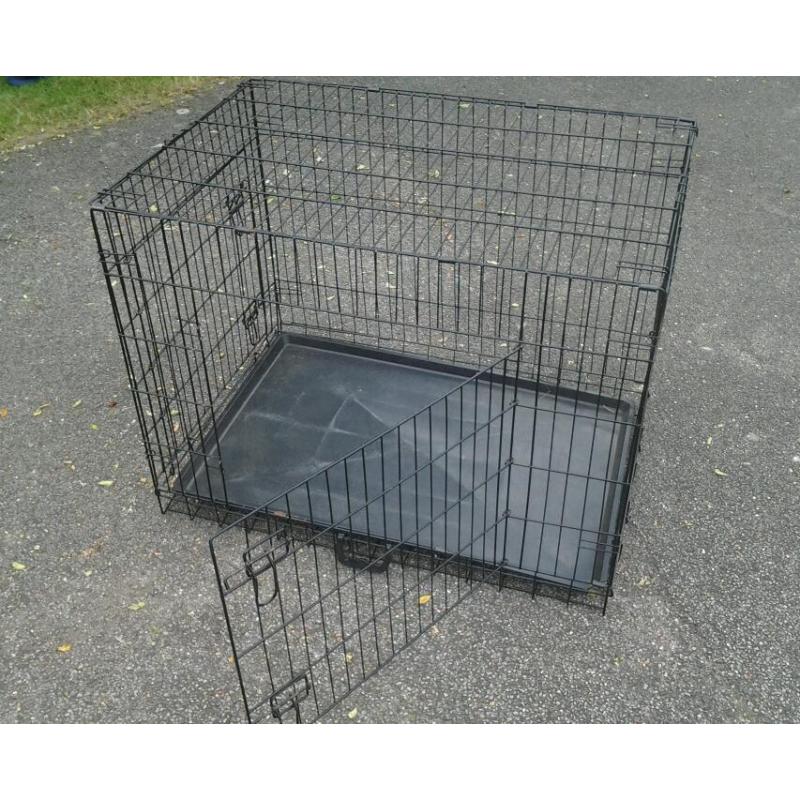 Large dog crate