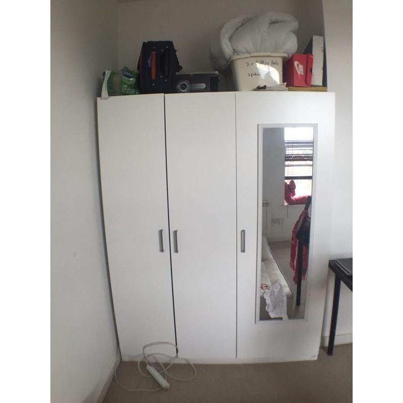 White wardrobe