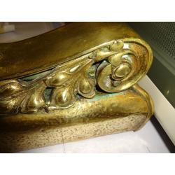 Bras Fireplace Fender for sale