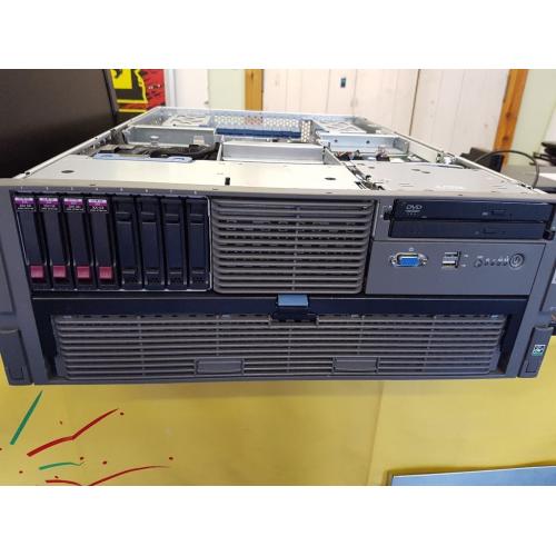 HP PROLIANT DL585 G2 SERVER AMD OPTERON 4 x 2.8 quad core 128 GIG MEM 4X300 HDD