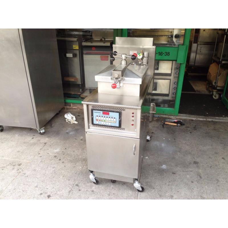 CATERING COMMERCIAL FASTRON MODEL HENNY PENNY CHICKEN PRESSURE GAS FRYER KITCHEN FAST FOOD TAKE AWAY