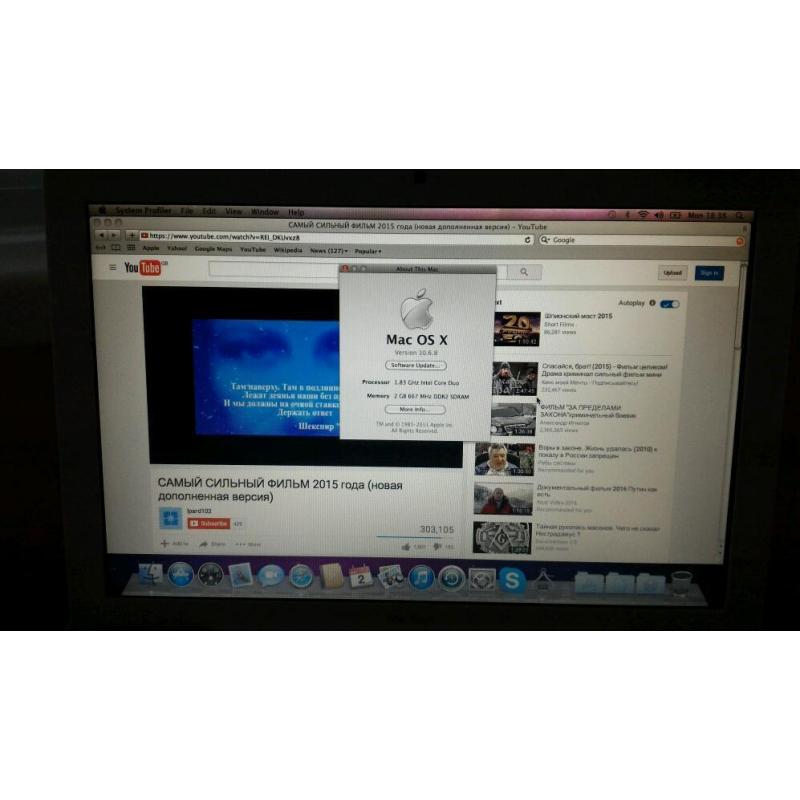 MacBook 13 White Working good condition