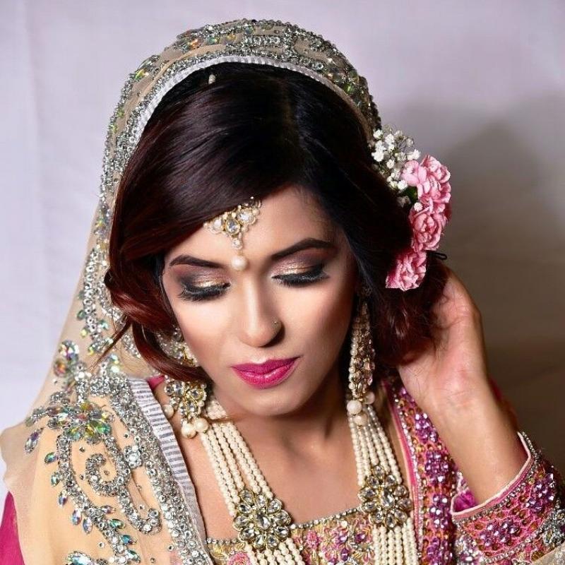 ASIAN BRIDAL MAKEUP AND HAIR