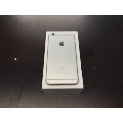 iPhone 6 Plus 16gb o2 giffgaff tesco good condition in white with warranty and accessories