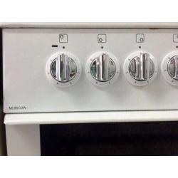 ++++FLAVEL WHITE ELECTRIC COOKER MLB5CDW 50CM INCLUDES 6 MONTHS GUARANTEE
