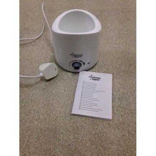 Tommee Tippee travel warmer.