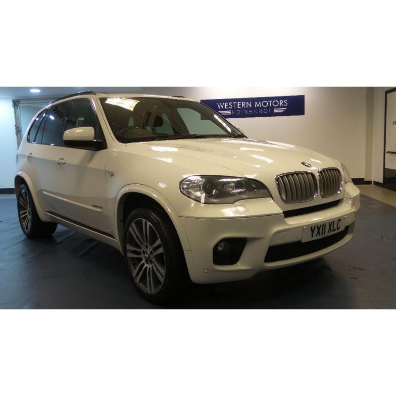 2011 11 BMW X5 3.0 XDRIVE40D M SPORT 5D AUTO 302 BHP DIESEL *2 YEARS WARRANTY*FINANCE AVAILAB