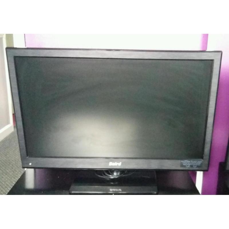 24" Baird LED TV/DVD With Built In Free view