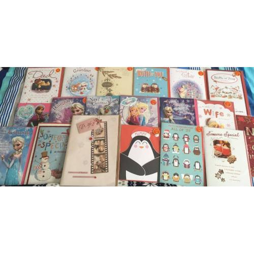 *MAKE MONEY * 1350 ASDA CHRISTMAS GREETING CARDS INCLUDING 300 HALLMARK + 300 ME TO YOU CARDS