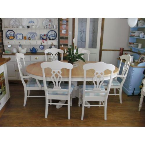 REFURBISHED TABLE & CHAIRS