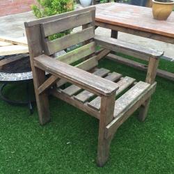 Garden table and 4 chairs