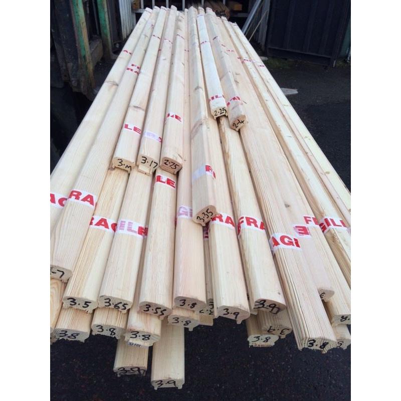 New timber handrail