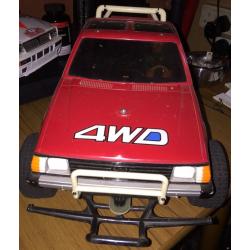 Vintage tamiya Subaru brat 1987with box