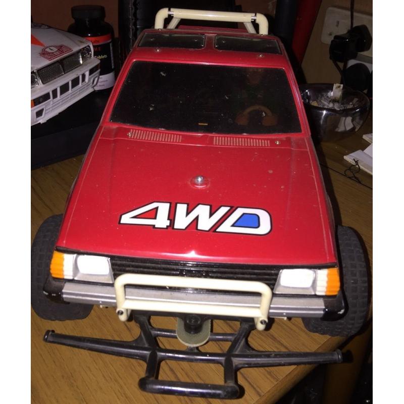 Vintage tamiya Subaru brat 1987with box