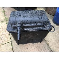 Hozelock pond filter and uv