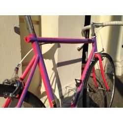 Lightweight 'MBK TRAINER' 90's Vintage Pink Road Bike