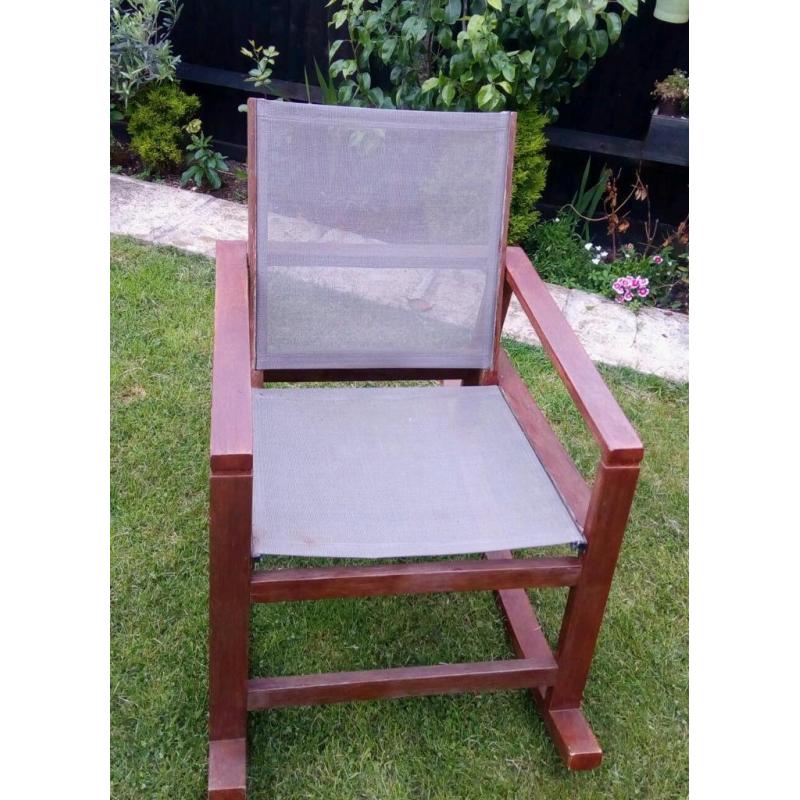 Rocking garden chair from John Lewis