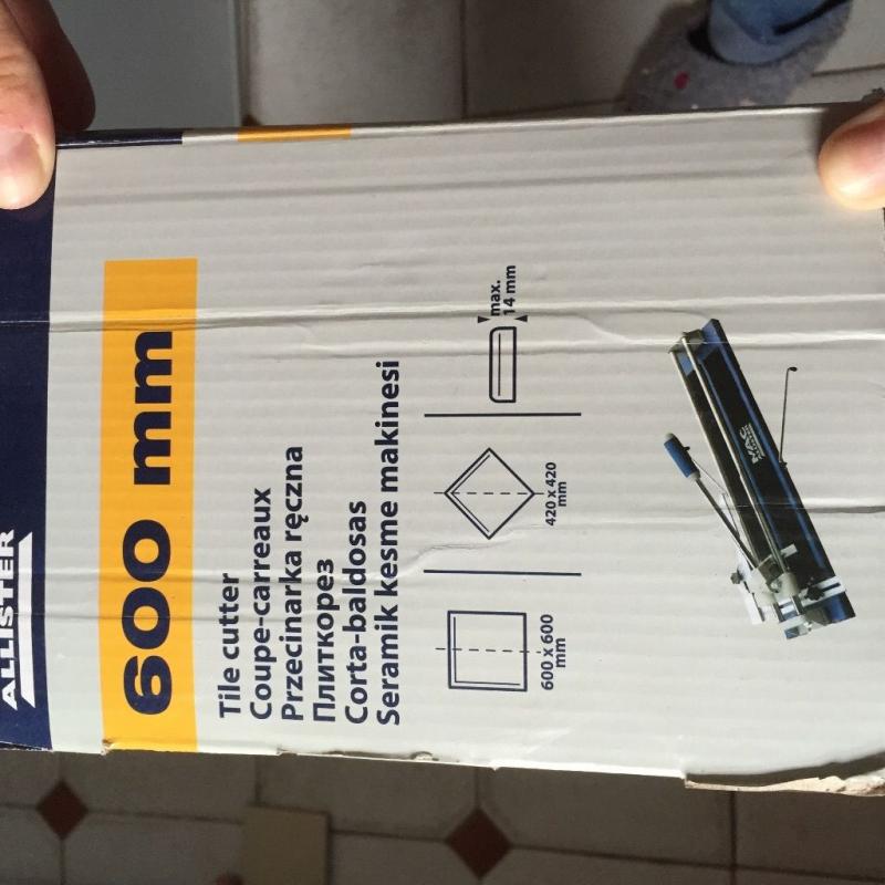 MAC Allister 600mm Tile cutter