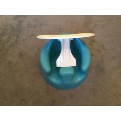 Bumbo seat with tray