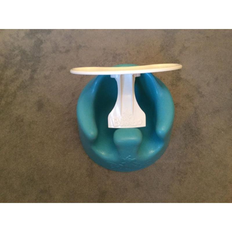 Bumbo seat with tray